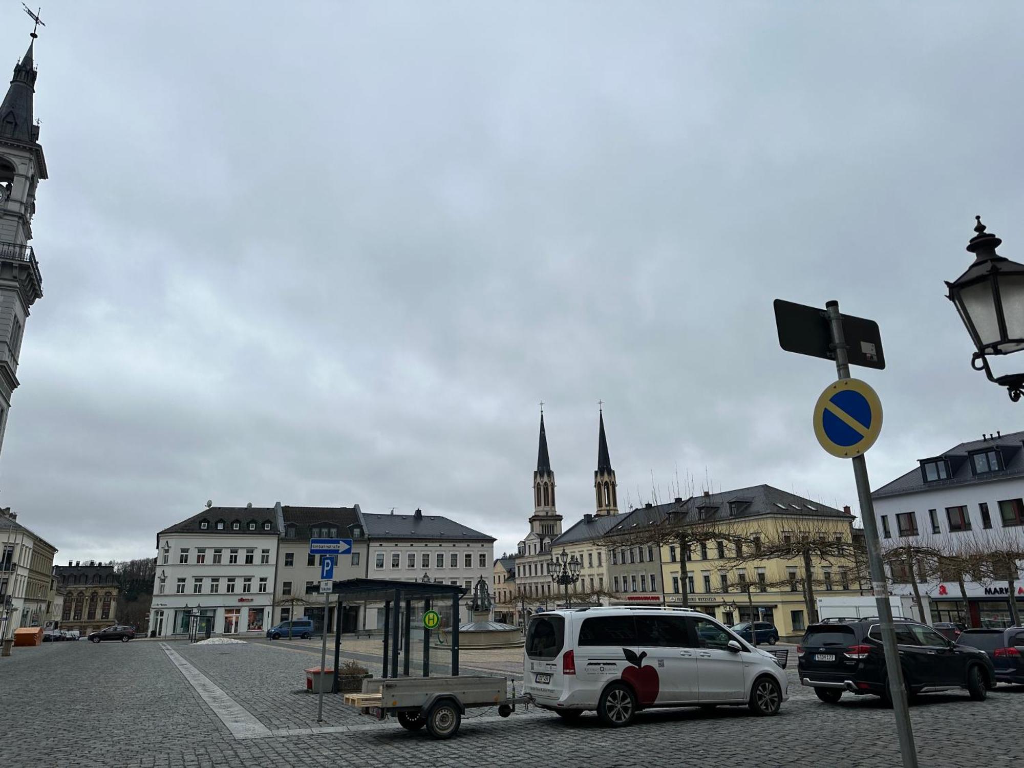 Kleinzimmer Am Markt Oelsnitz  ภายนอก รูปภาพ
